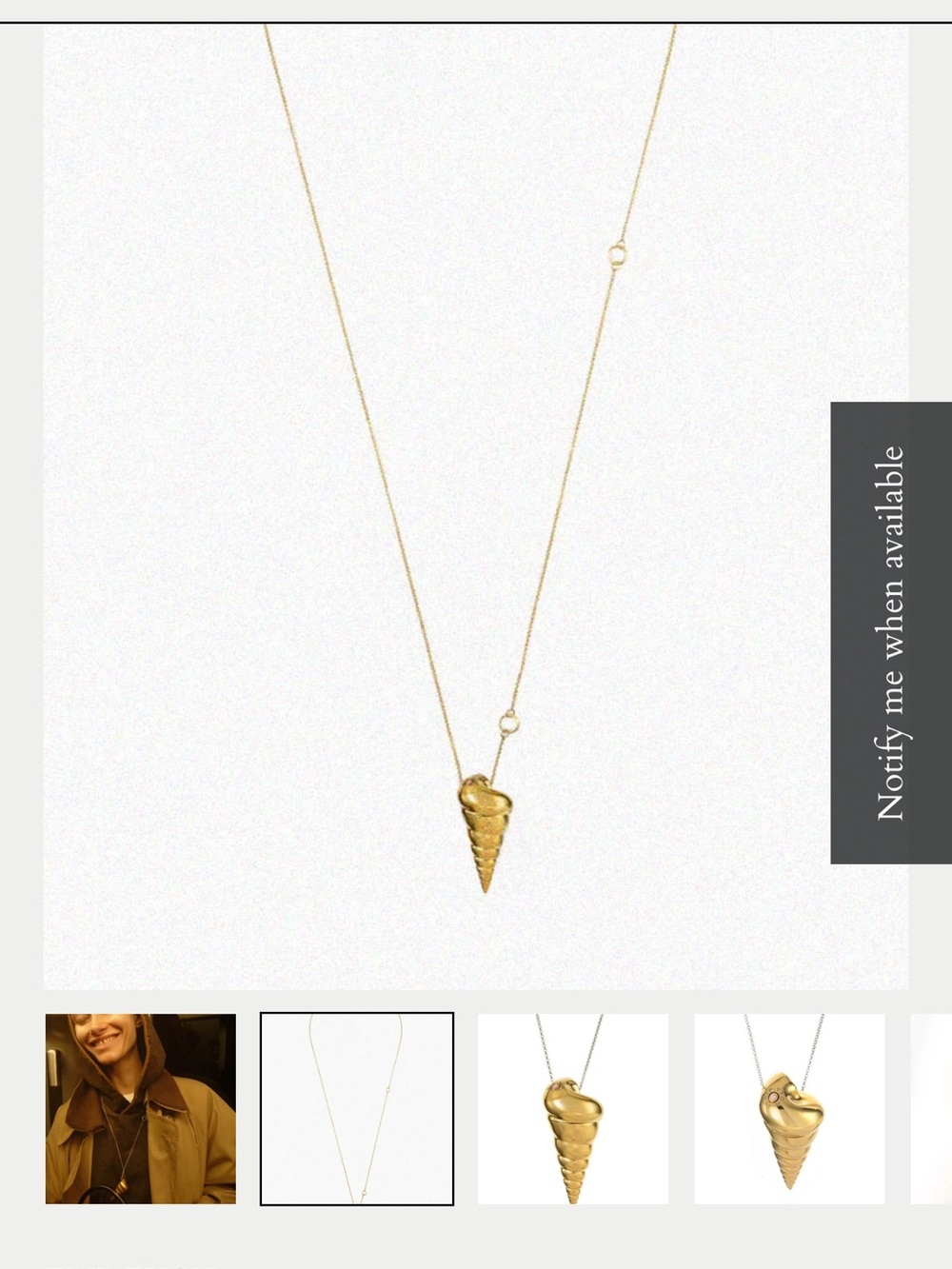 TRIP:TYCH Solid Perfume Necklace -